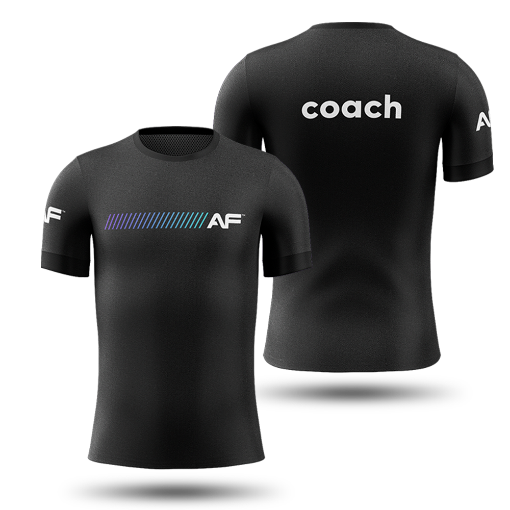 Playera coach negra mujer (S)
